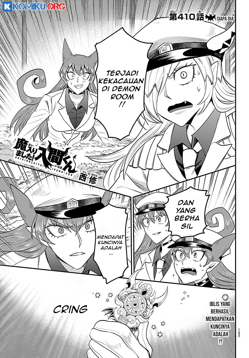 Manga Mairimashita! Iruma-kun Chapter 410 gambar nomor 2