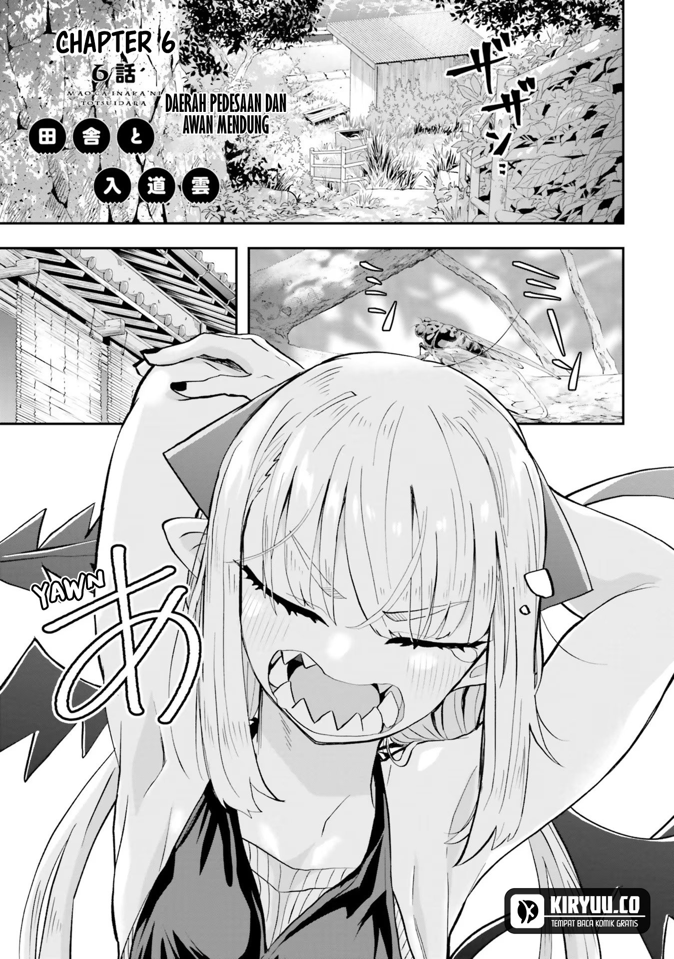 Manhwa Maou ga Inaka ni Totsuidara Chapter 6 gambar nomor 2