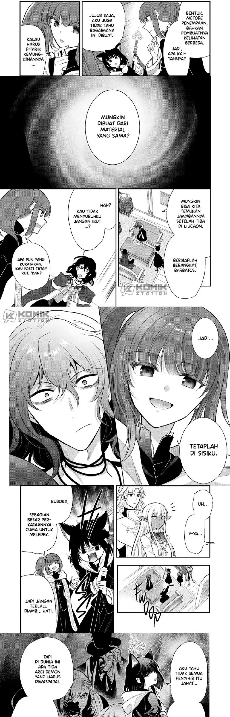 Maou no Ore ga Dorei Elf wo Yome ni Shitanda ga, Dou Medereba Ii? Chapter 73 Gambar 14