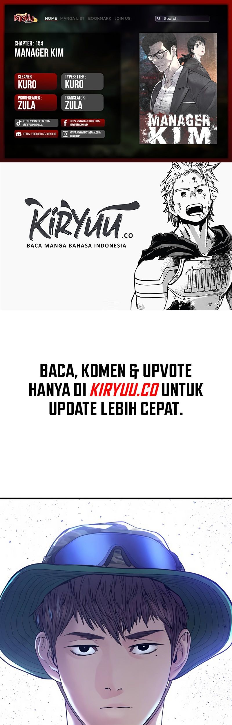 Komik Manager Kim Chapter 154 gambar nomor 1