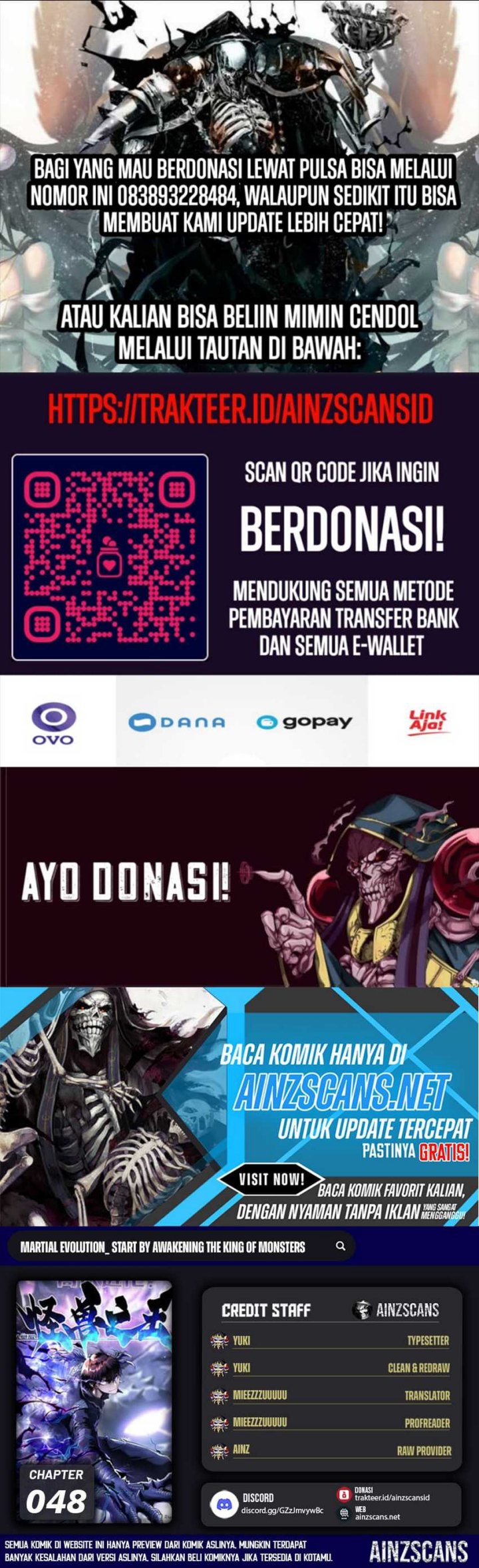 Komik Martial Evolution: Start by Awakening the King of Monsters Chapter 48 gambar nomor 1