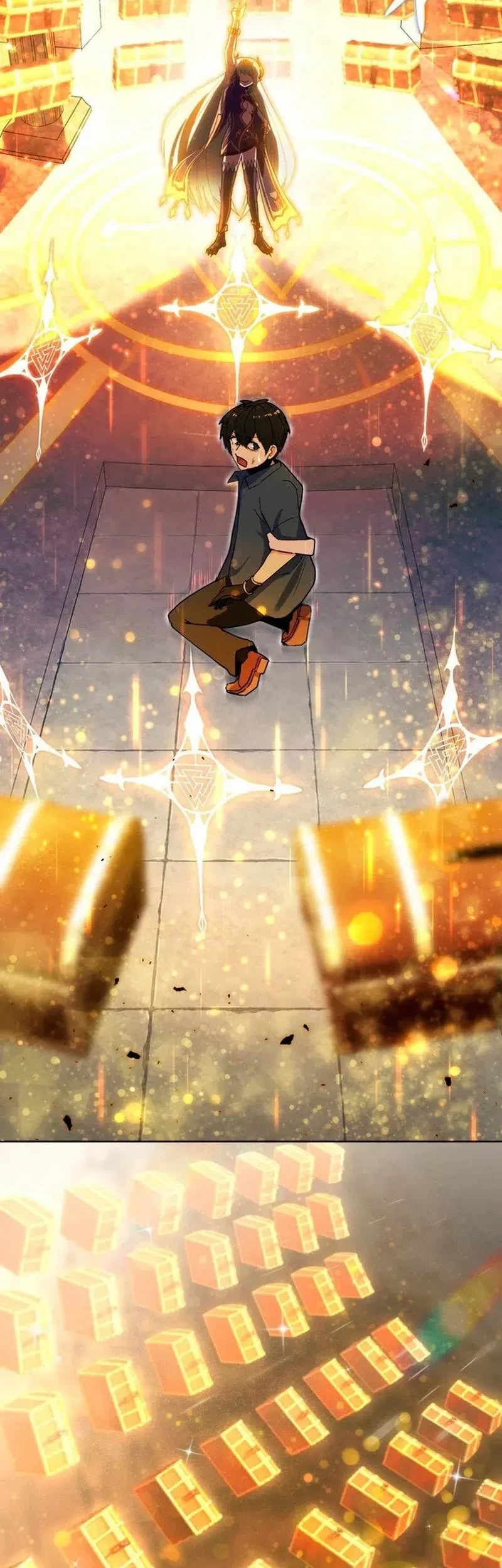 Maxed-Out Luck Overpower — The Unluckiest Adventurer Becomes the Strongest Through Reversed Stats! Chapter 1 Gambar 102