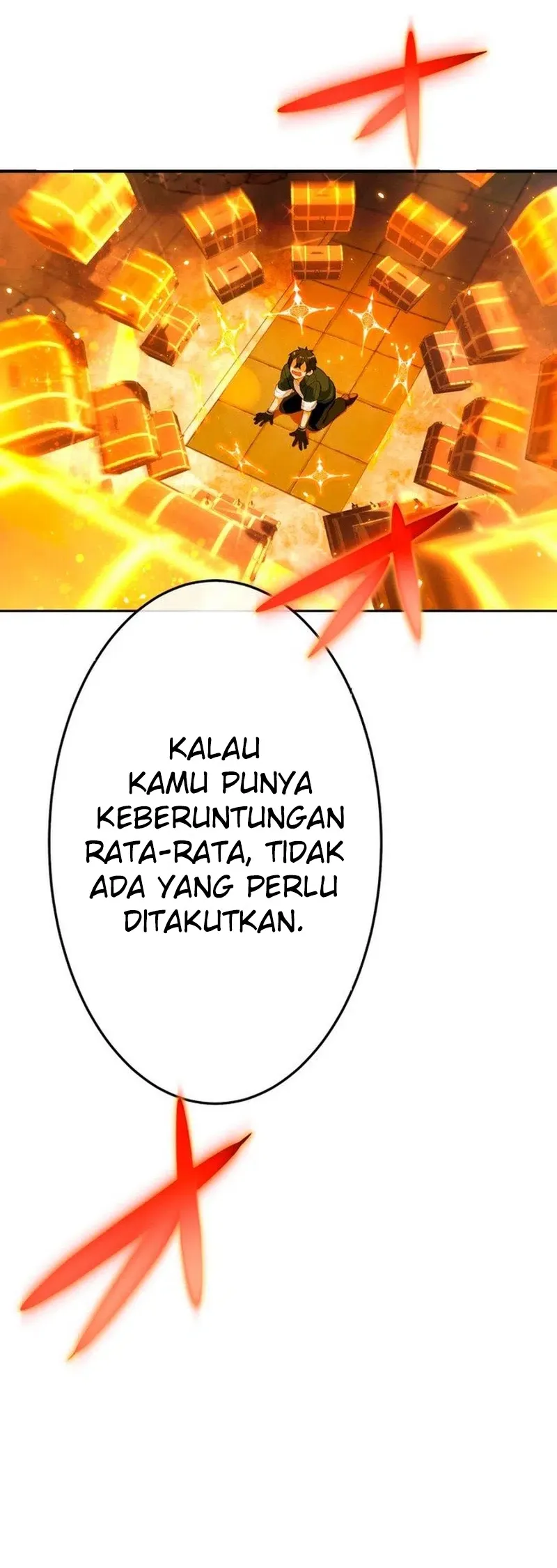 Maxed-Out Luck Overpower — The Unluckiest Adventurer Becomes the Strongest Through Reversed Stats! Chapter 1 Gambar 120