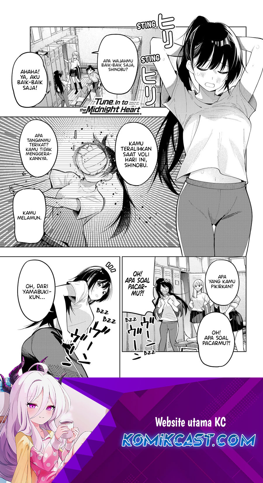 Manga Mayonaka Heart Tune Chapter 74 gambar nomor 2