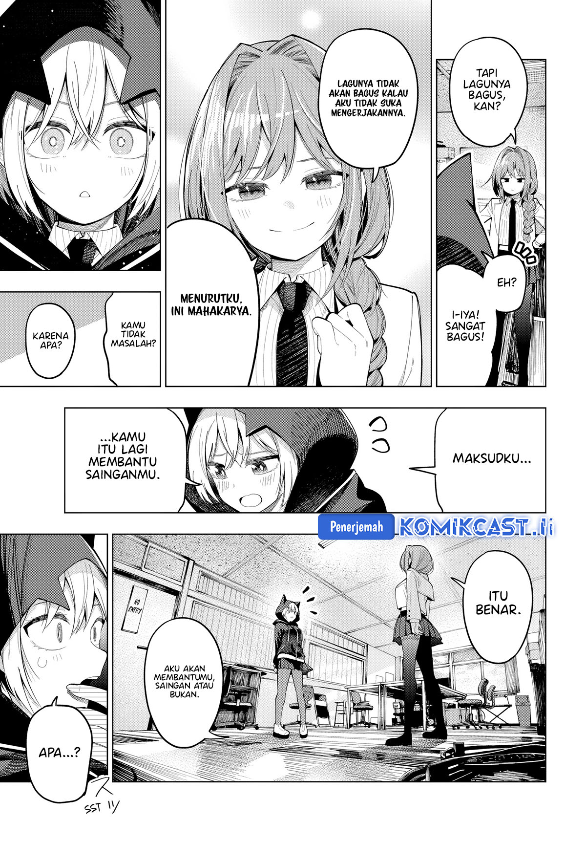 Mayonaka Heart Tune Chapter 81 Gambar 11