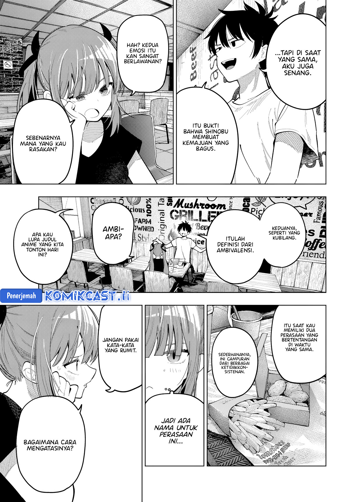 Mayonaka Heart Tune Chapter 84 Gambar 11