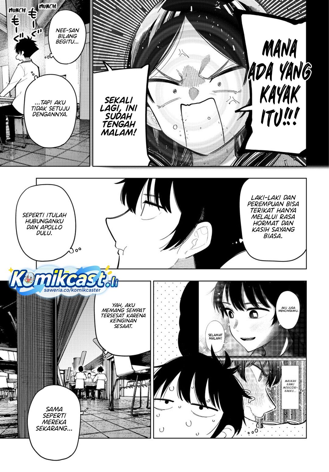Mayonaka Heart Tune Chapter 86 Gambar 5