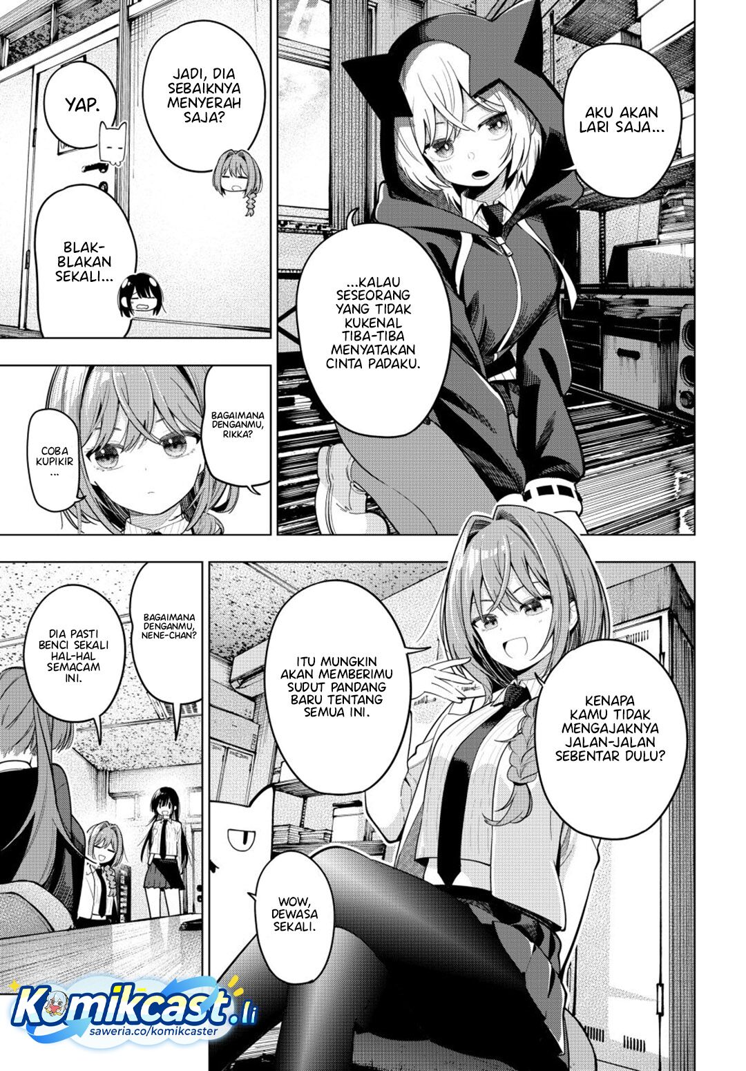 Mayonaka Heart Tune Chapter 86 Gambar 9