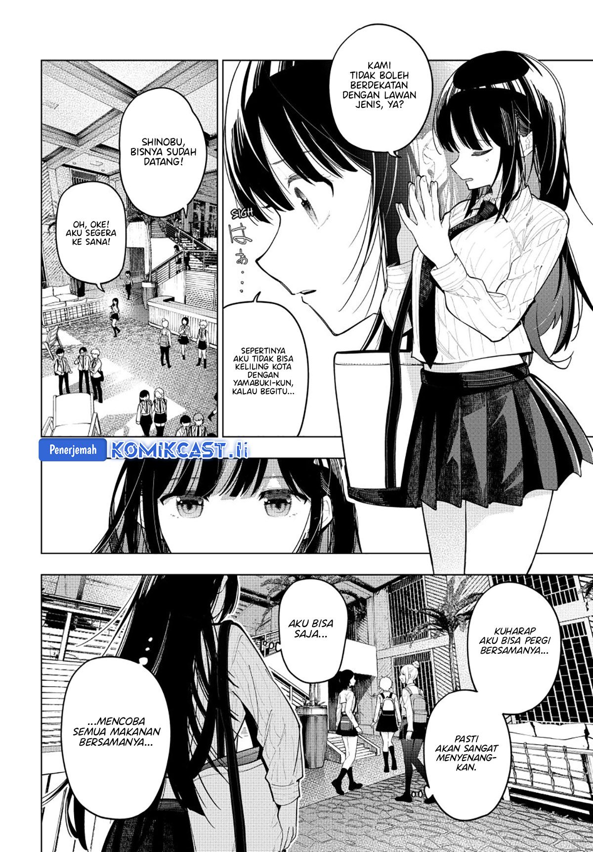 Mayonaka Heart Tune Chapter 88 Gambar 4