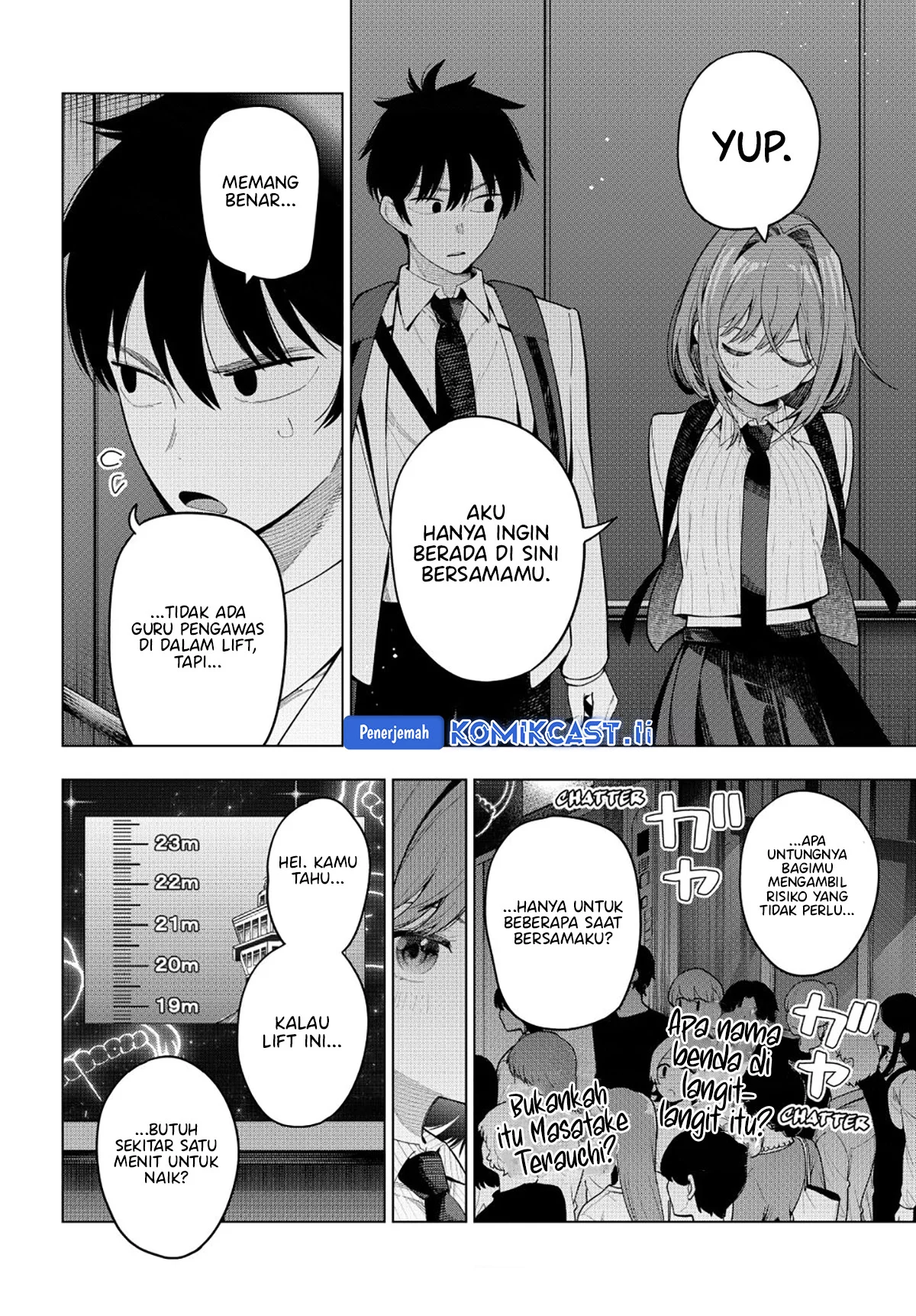 Mayonaka Heart Tune Chapter 89 Gambar 8