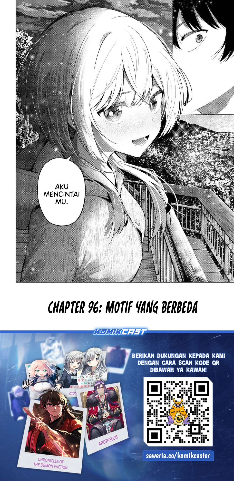 Mayonaka Heart Tune Chapter 96 Gambar 19
