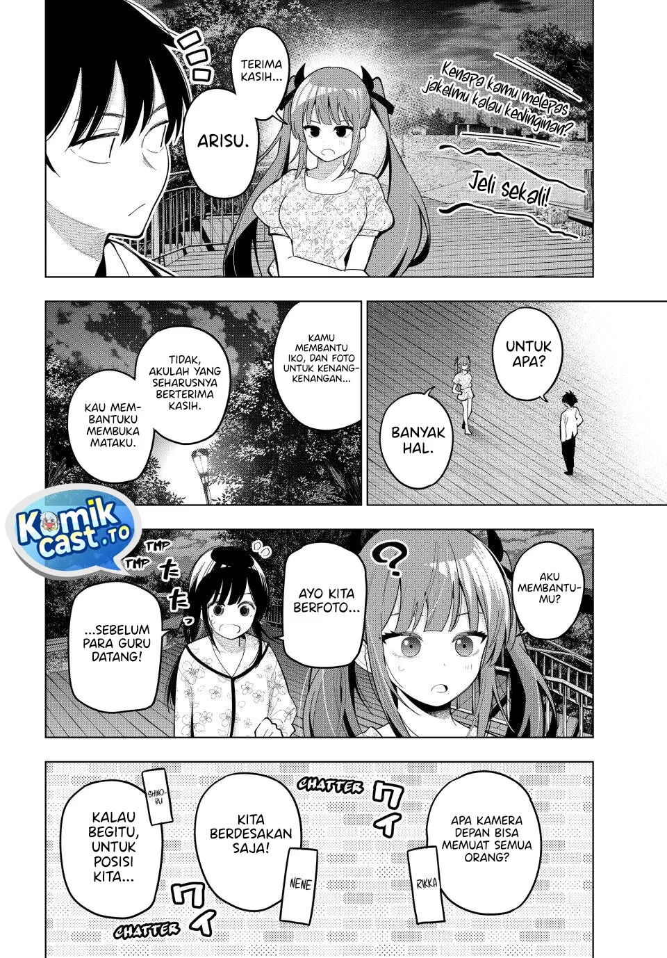 Mayonaka Heart Tune Chapter 97 Gambar 8