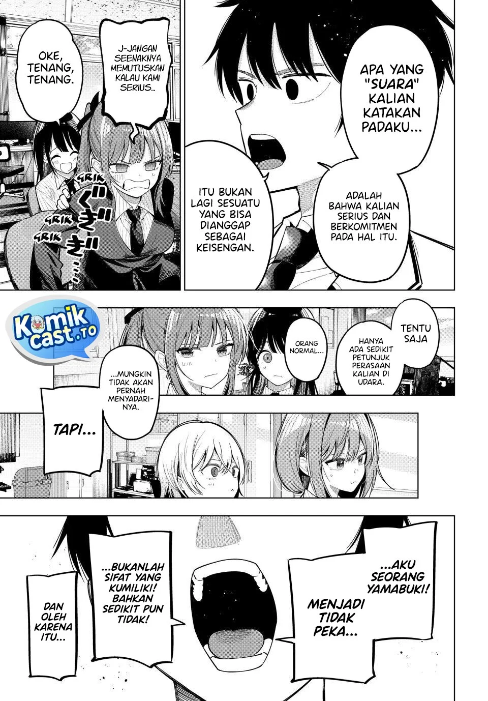 Mayonaka Heart Tune Chapter 98 Gambar 9