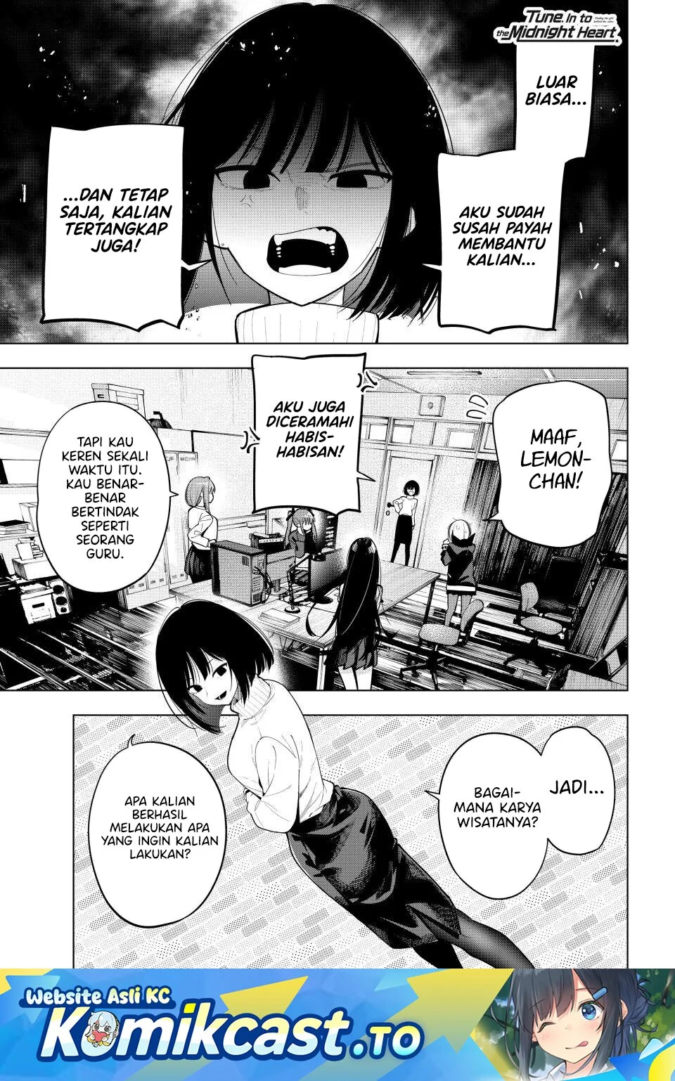 Komik Mayonaka Heart Tune Chapter 98 gambar nomor 1