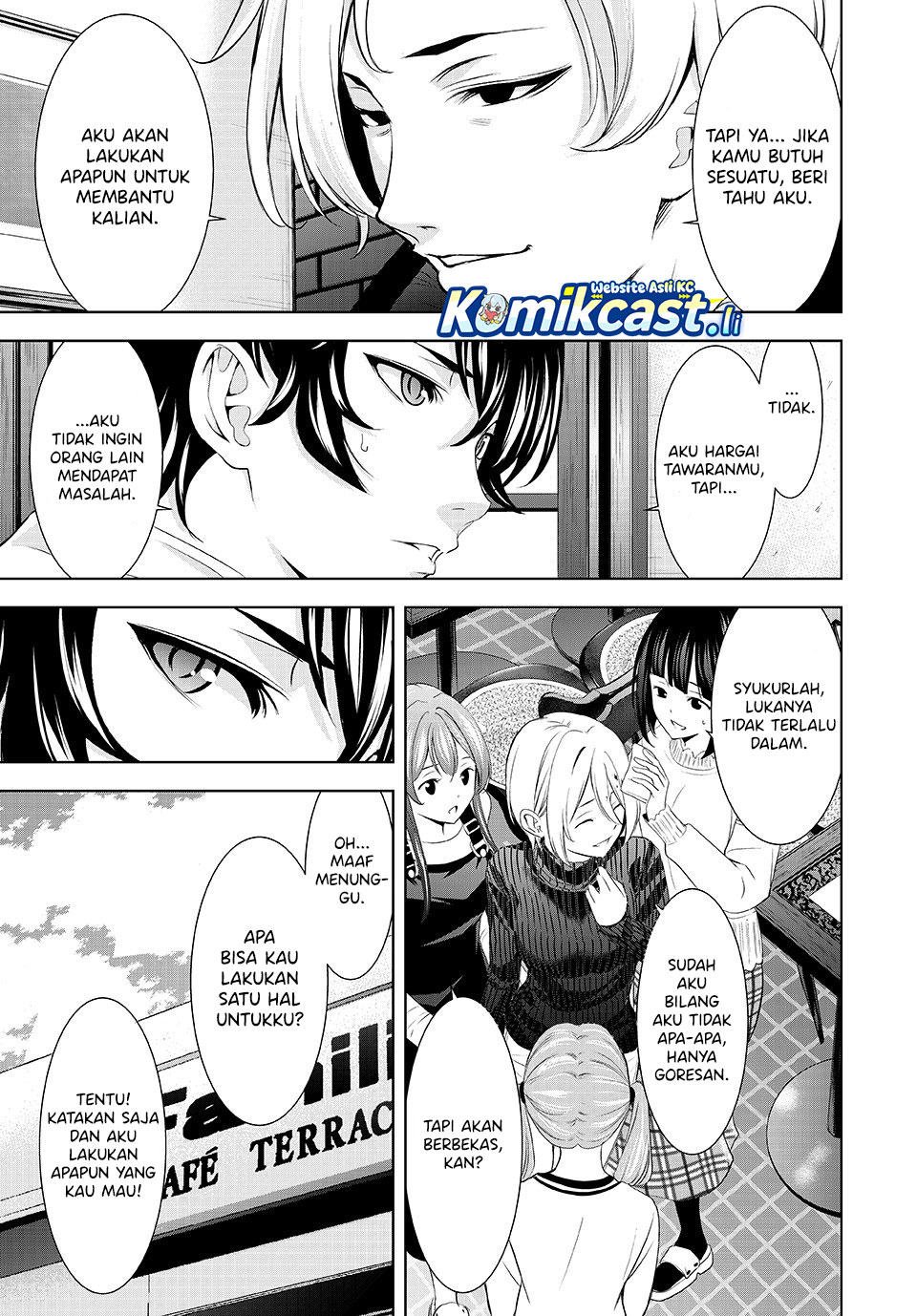 Megami no Kafeterasu (Goddess Café Terrace) Chapter 209 Gambar 7