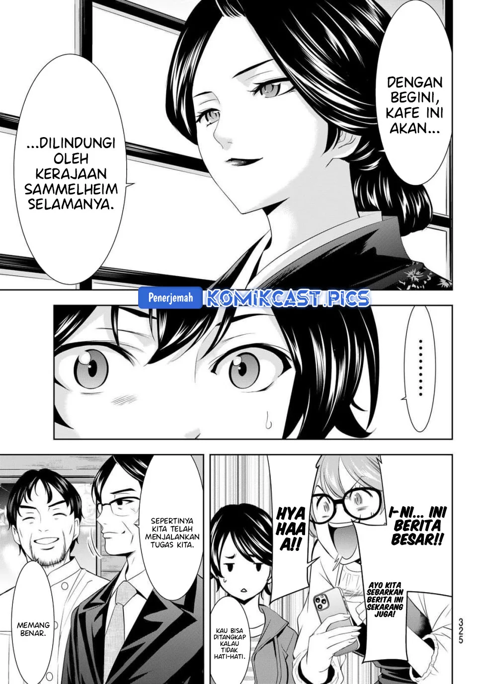 Megami no Kafeterasu (Goddess Café Terrace) Chapter 213 Gambar 17