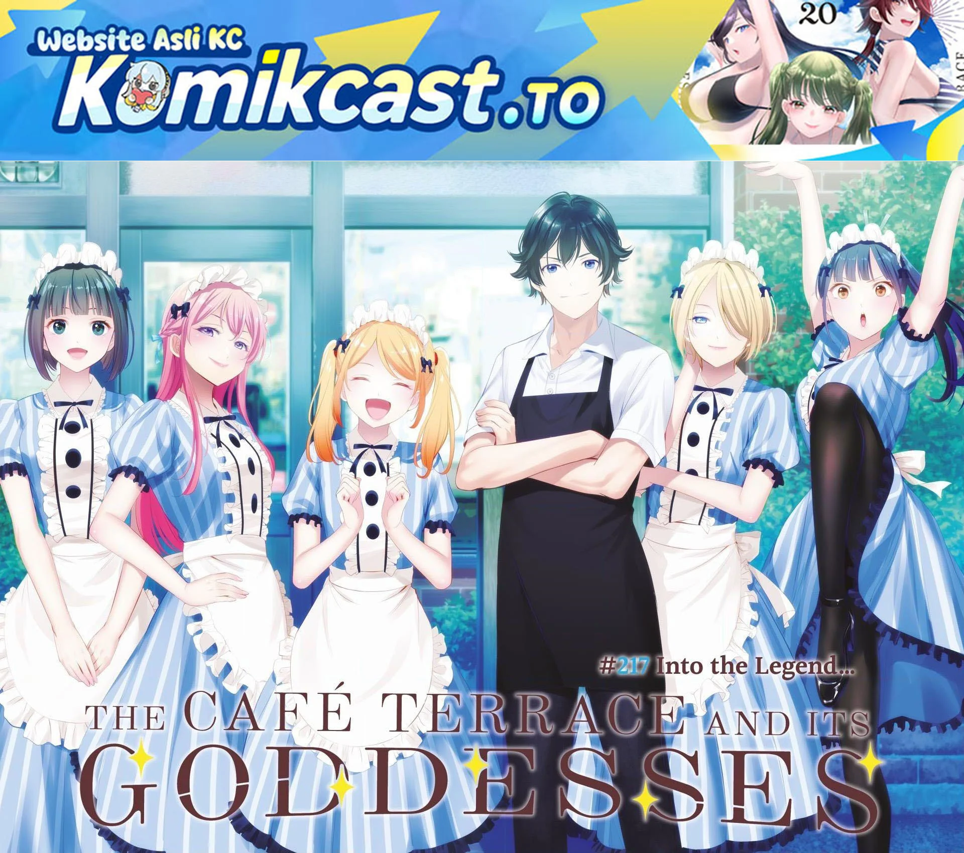 Komik Megami no Kafeterasu (Goddess Café Terrace) Chapter 217 gambar nomor 1
