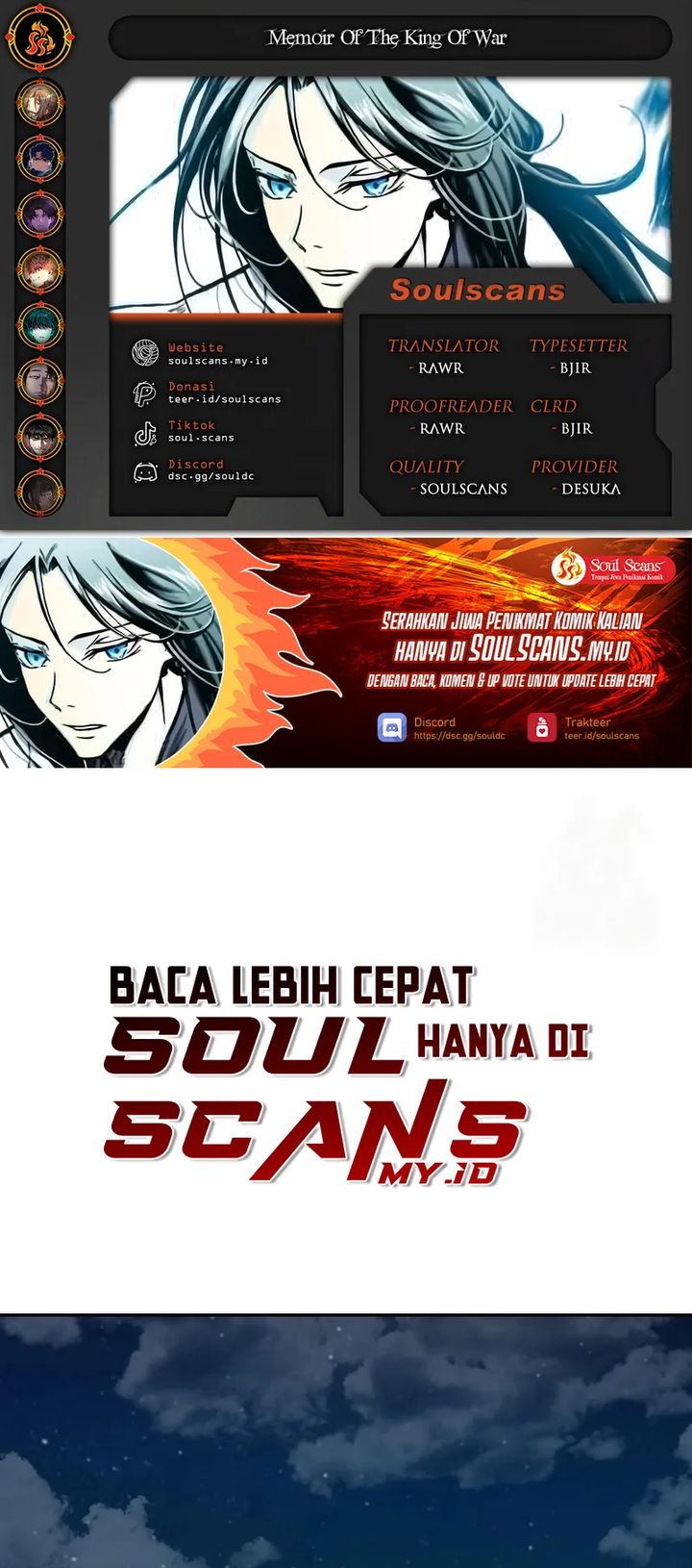 Komik Memoir Of The King Of War Chapter 217 gambar nomor 1