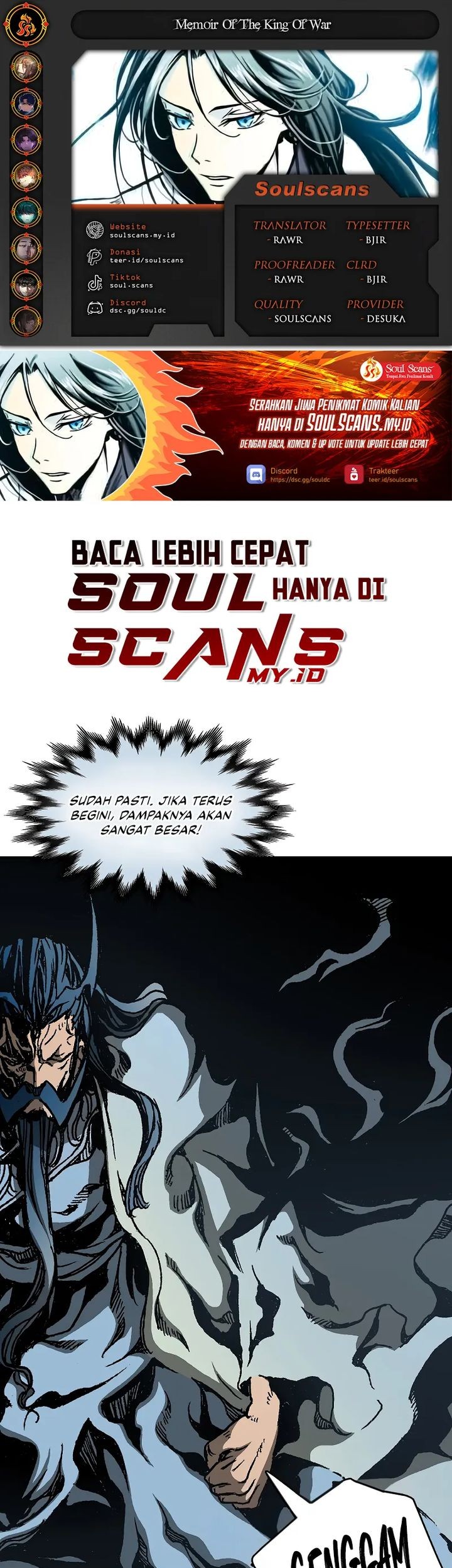 Komik Memoir Of The King Of War Chapter 218 gambar nomor 1