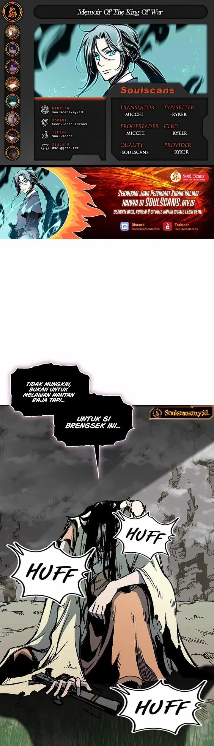 Komik Memoir Of The King Of War Chapter 225 gambar nomor 1