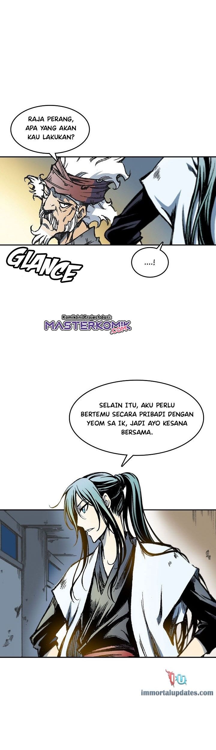Manhwa Memoir Of The King Of War Chapter 57 gambar nomor 2