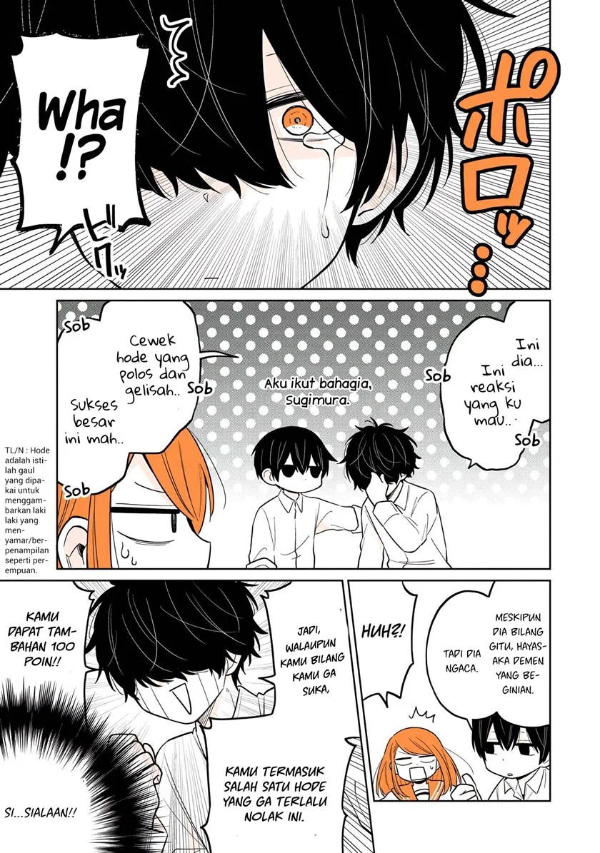 Mendoku Sagari Danshi Koukousei ga Asa Okitara Onnanoko ni Natteita Hanashi Chapter 15.2 Gambar 4