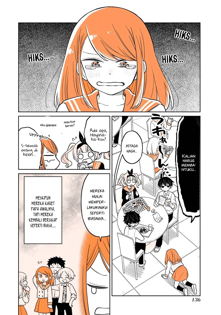 Mendoku Sagari Danshi Koukousei ga Asa Okitara Onnanoko ni Natteita Hanashi Chapter 15.2 Gambar 9