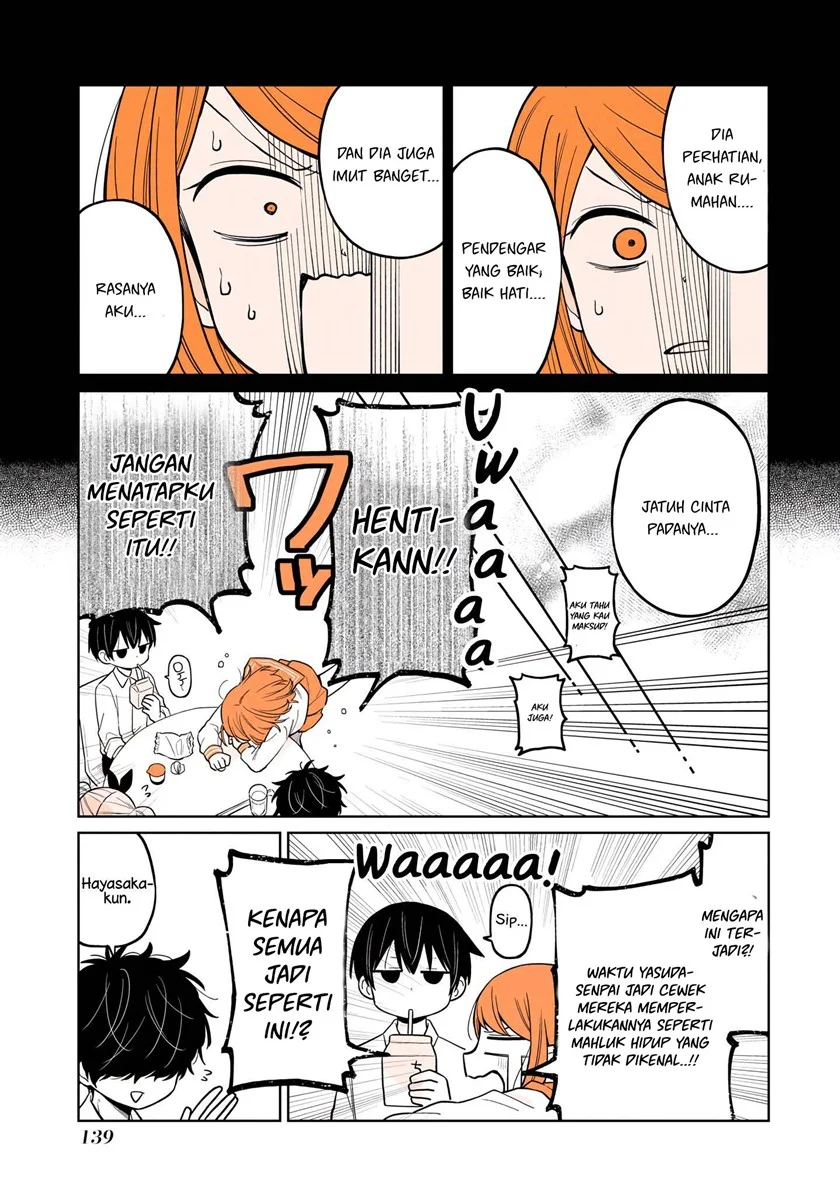 Mendoku Sagari Danshi Koukousei ga Asa Okitara Onnanoko ni Natteita Hanashi Chapter 15.2 Gambar 12