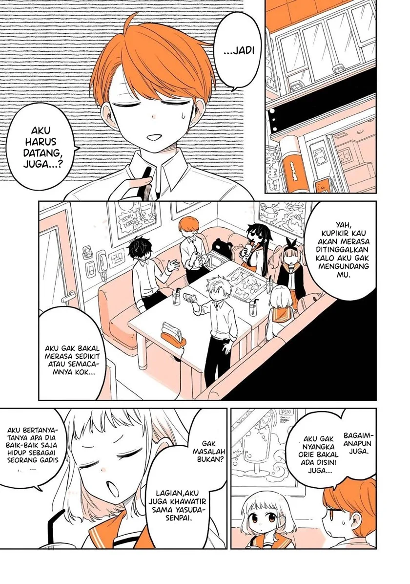 Mendoku Sagari Danshi Koukousei ga Asa Okitara Onnanoko ni Natteita Hanashi Chapter 18 Gambar 6