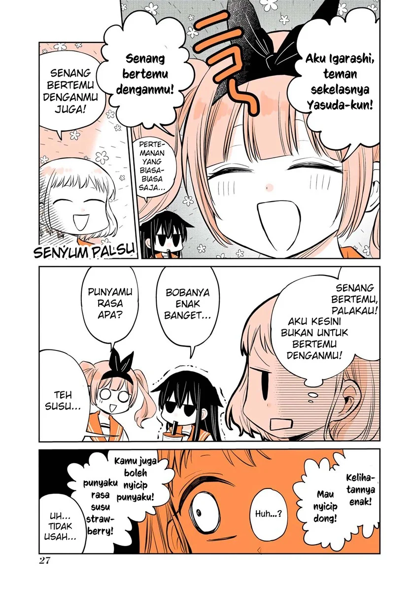 Mendoku Sagari Danshi Koukousei ga Asa Okitara Onnanoko ni Natteita Hanashi Chapter 10 Gambar 12