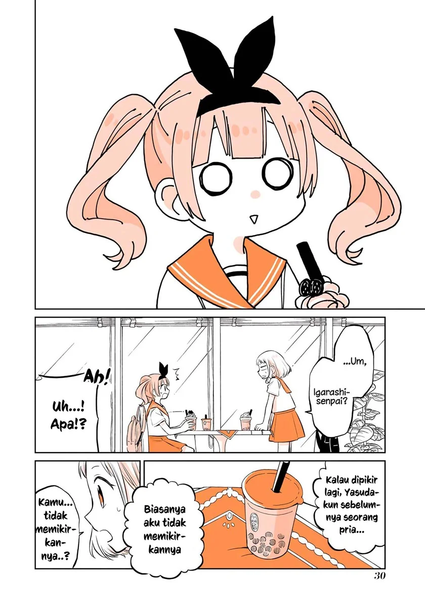 Mendoku Sagari Danshi Koukousei ga Asa Okitara Onnanoko ni Natteita Hanashi Chapter 10 Gambar 15