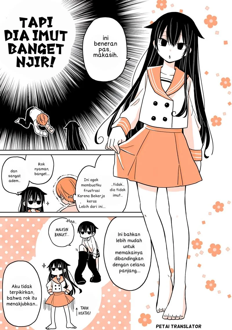 Mendoku Sagari Danshi Koukousei ga Asa Okitara Onnanoko ni Natteita Hanashi Chapter 2 Gambar 7