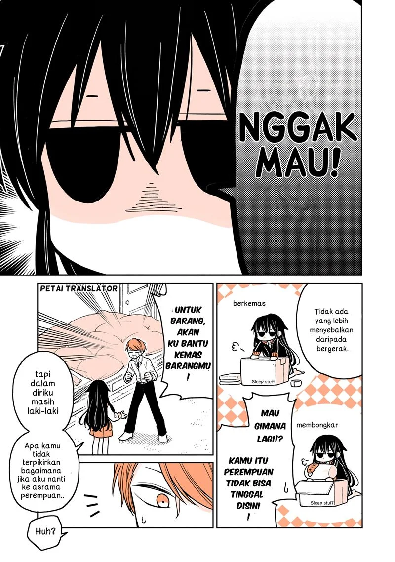 Mendoku Sagari Danshi Koukousei ga Asa Okitara Onnanoko ni Natteita Hanashi Chapter 2 Gambar 9