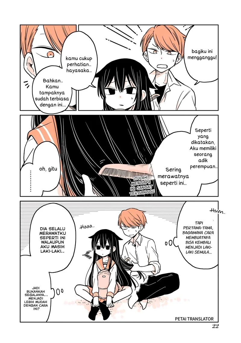 Mendoku Sagari Danshi Koukousei ga Asa Okitara Onnanoko ni Natteita Hanashi Chapter 2 Gambar 12