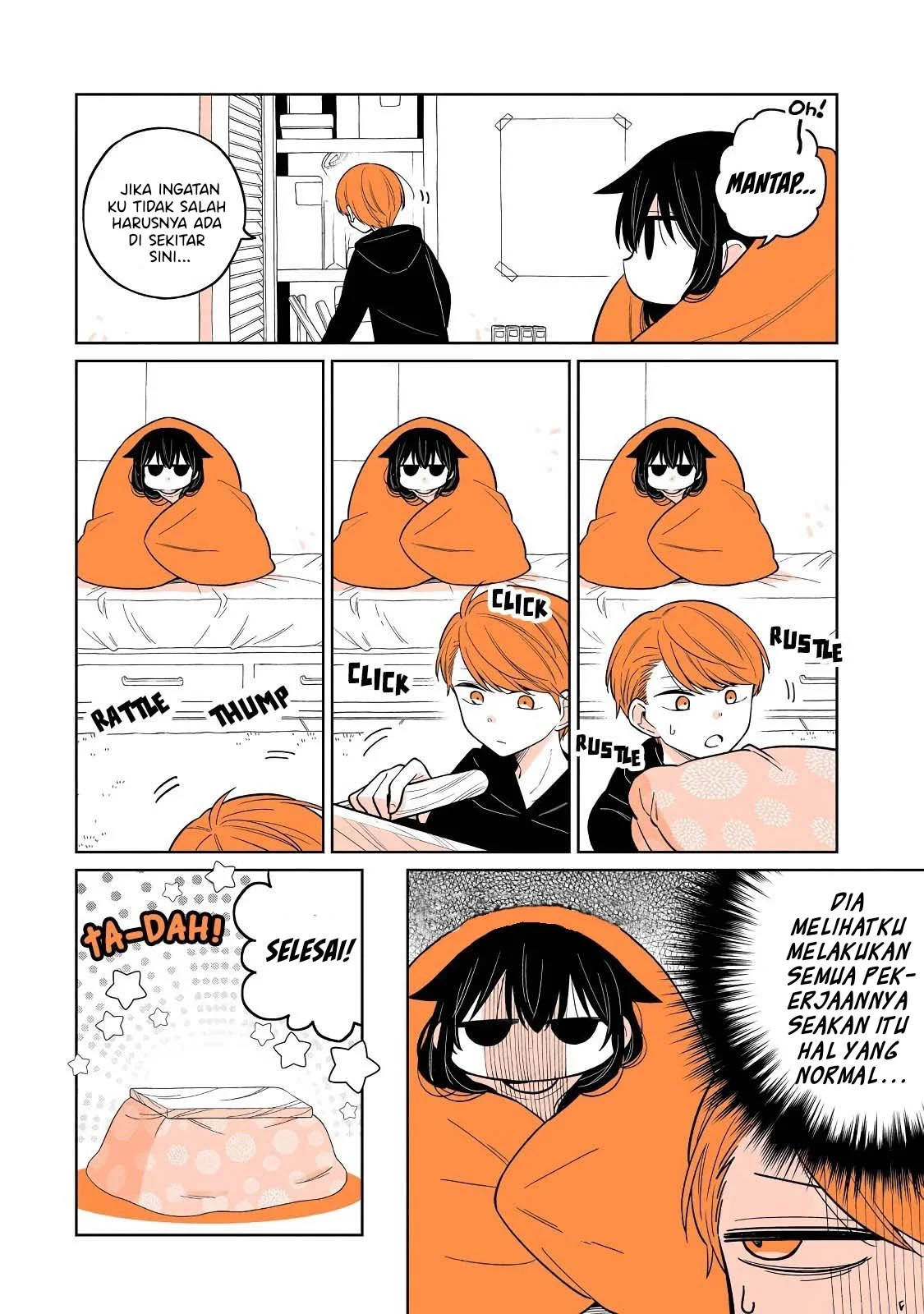 Mendoku Sagari Danshi Koukousei ga Asa Okitara Onnanoko ni Natteita Hanashi Chapter 21 Gambar 7