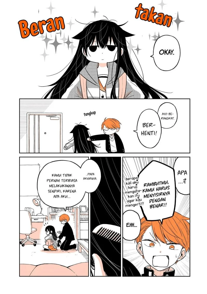 Mendoku Sagari Danshi Koukousei ga Asa Okitara Onnanoko ni Natteita Hanashi Chapter 22 Gambar 4