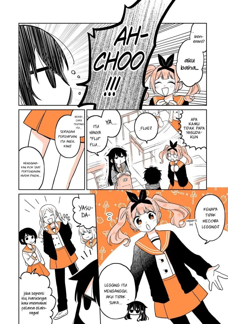 Mendoku Sagari Danshi Koukousei ga Asa Okitara Onnanoko ni Natteita Hanashi Chapter 22 Gambar 9