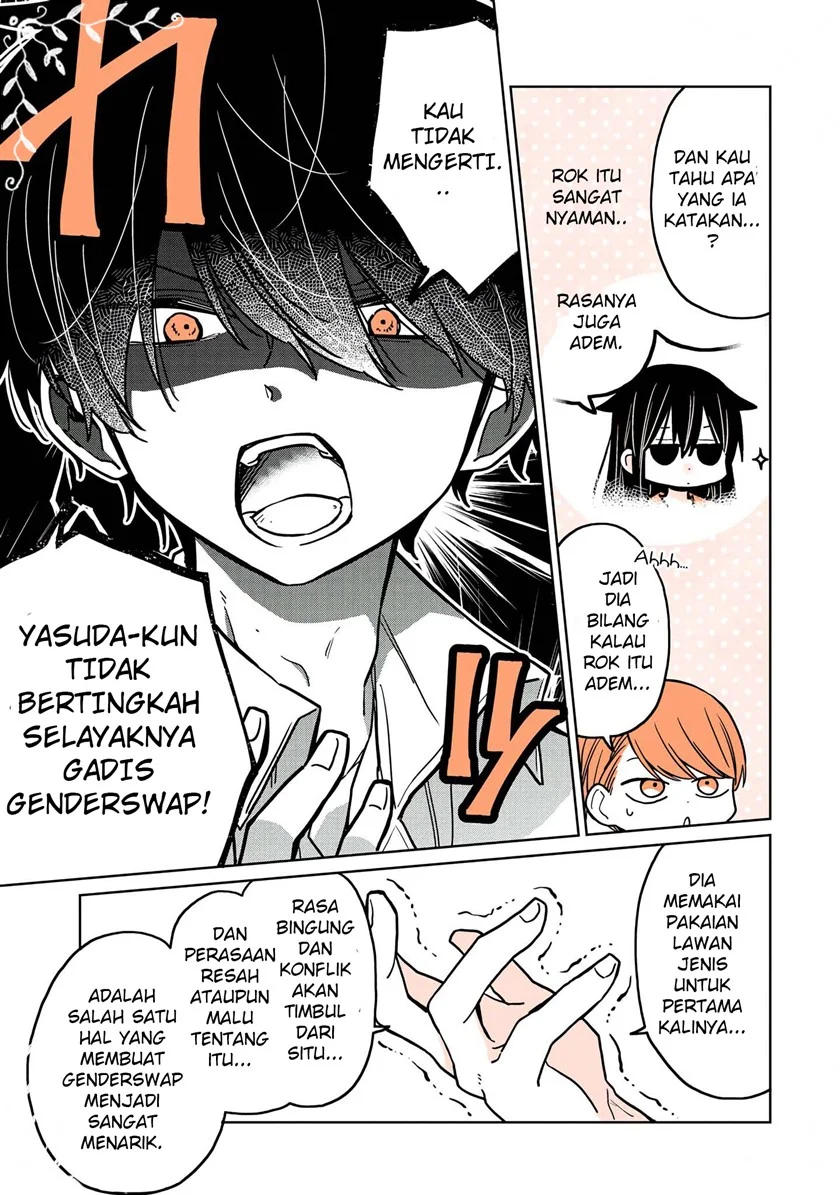 Mendoku Sagari Danshi Koukousei ga Asa Okitara Onnanoko ni Natteita Hanashi Chapter 3 Gambar 12