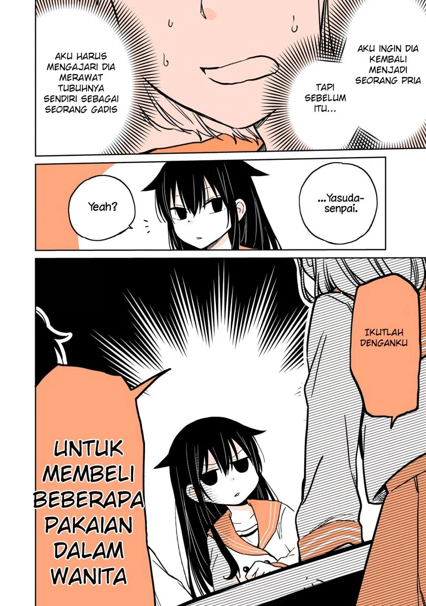 Mendoku Sagari Danshi Koukousei ga Asa Okitara Onnanoko ni Natteita Hanashi Chapter 5 Gambar 12