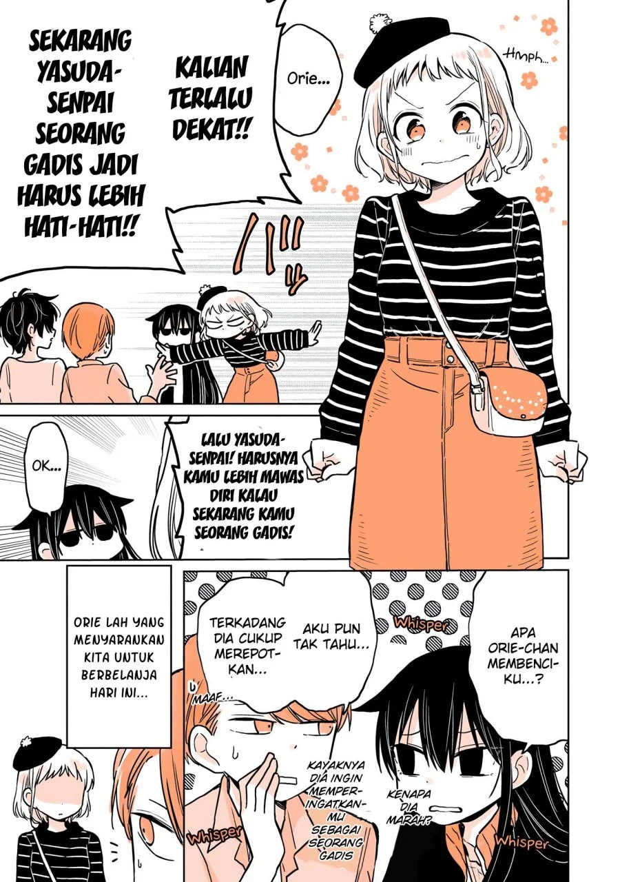 Mendoku Sagari Danshi Koukousei ga Asa Okitara Onnanoko ni Natteita Hanashi Chapter 6 Gambar 4