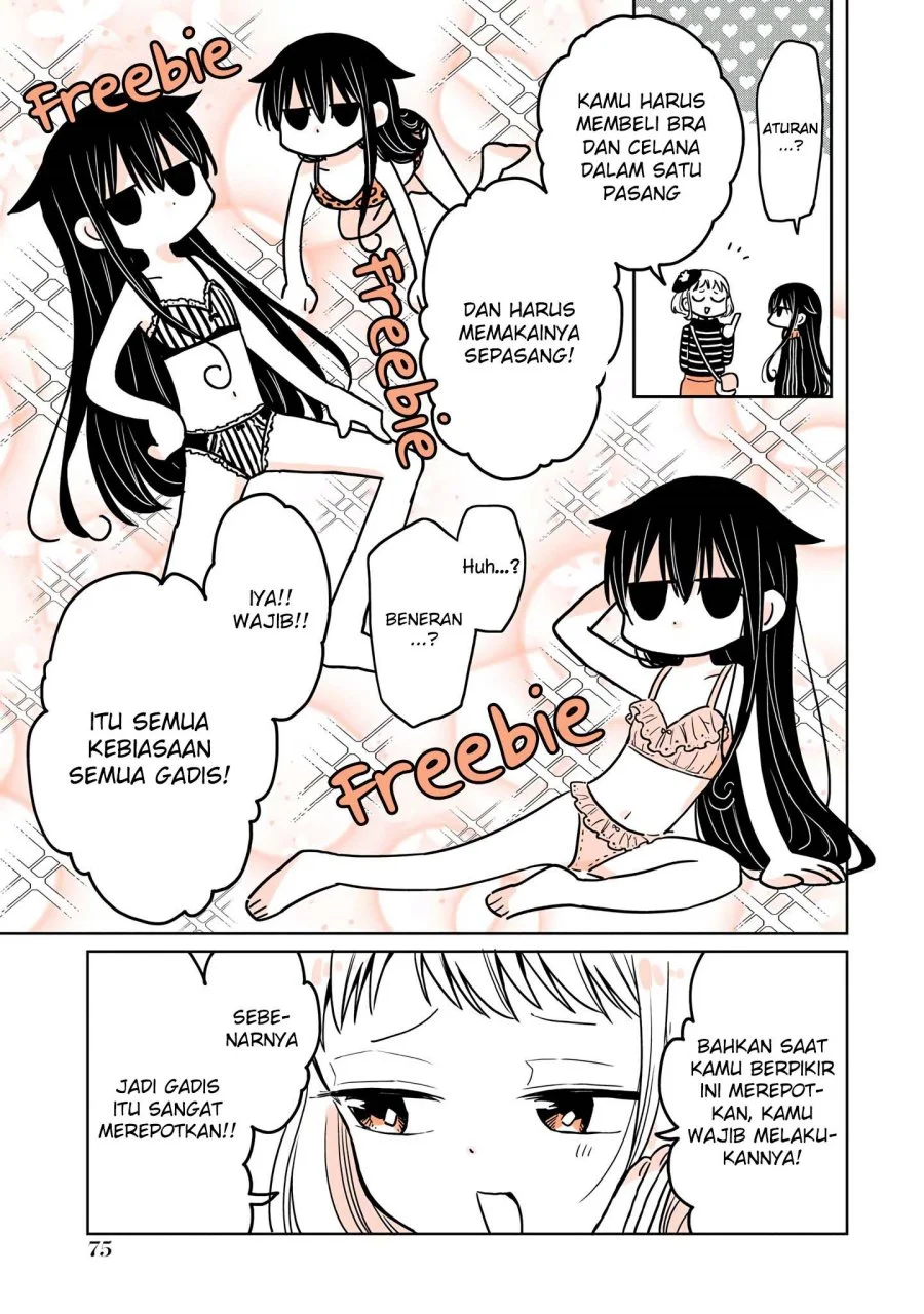 Mendoku Sagari Danshi Koukousei ga Asa Okitara Onnanoko ni Natteita Hanashi Chapter 6 Gambar 13