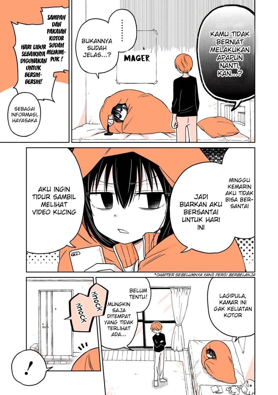 Mendoku Sagari Danshi Koukousei ga Asa Okitara Onnanoko ni Natteita Hanashi Chapter 7 Gambar 4