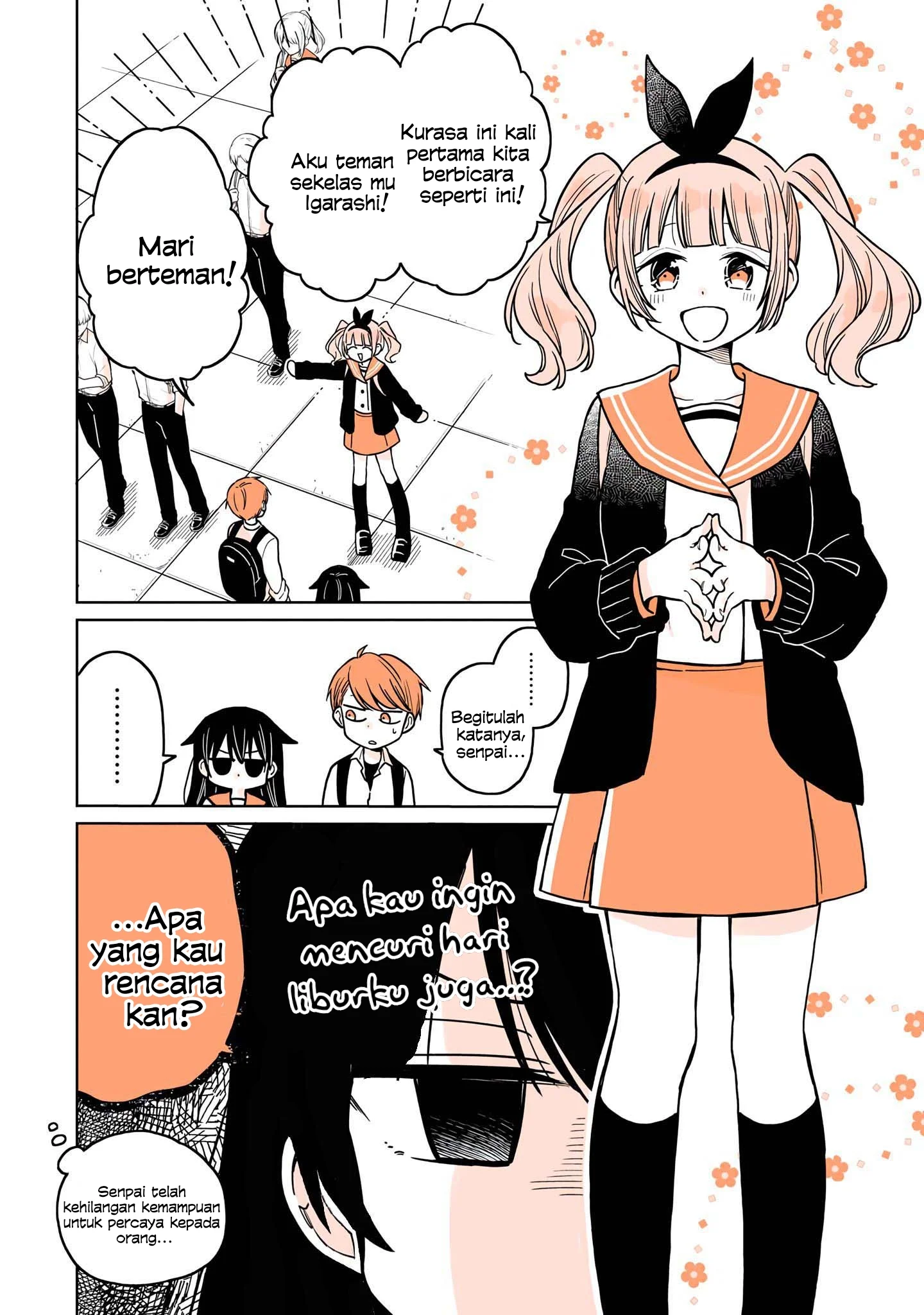 Mendoku Sagari Danshi Koukousei ga Asa Okitara Onnanoko ni Natteita Hanashi Chapter 8 Gambar 6