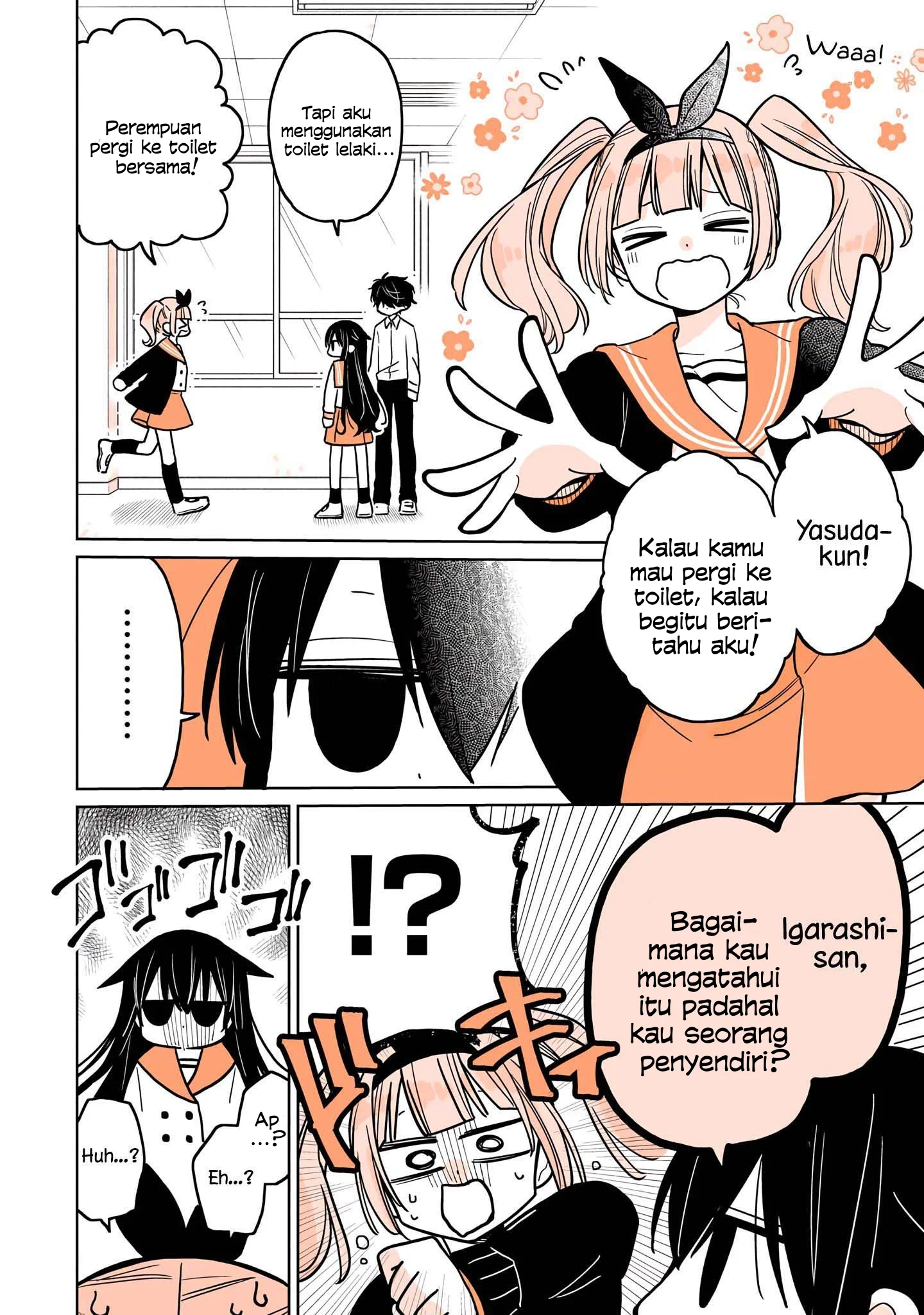 Mendoku Sagari Danshi Koukousei ga Asa Okitara Onnanoko ni Natteita Hanashi Chapter 8 Gambar 16