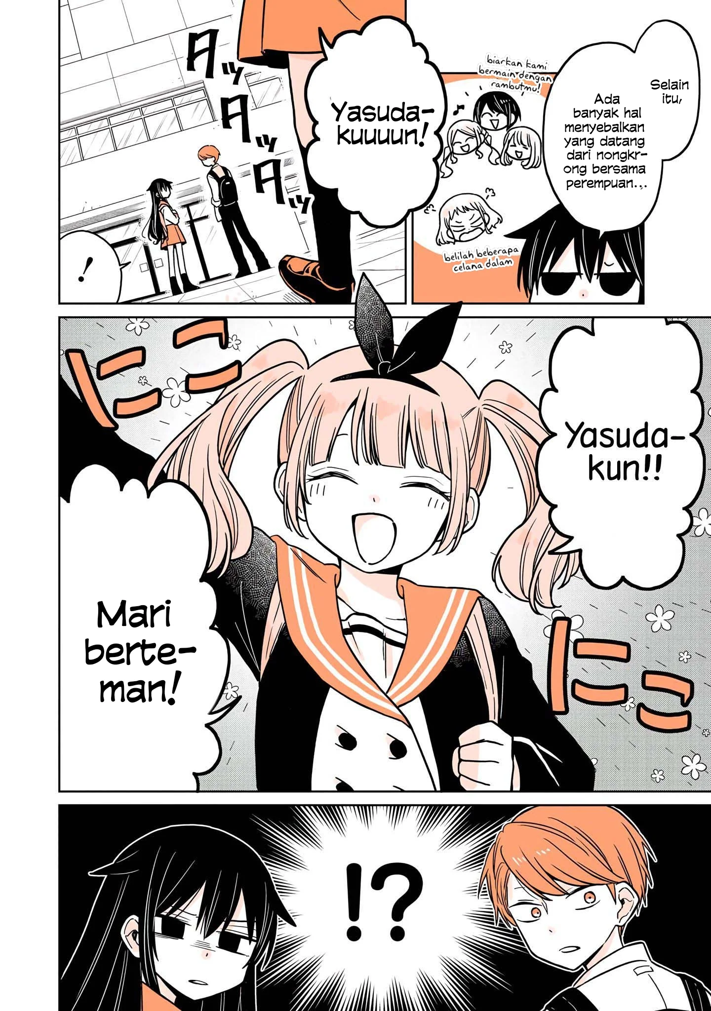 Mendoku Sagari Danshi Koukousei ga Asa Okitara Onnanoko ni Natteita Hanashi Chapter 8 Gambar 4