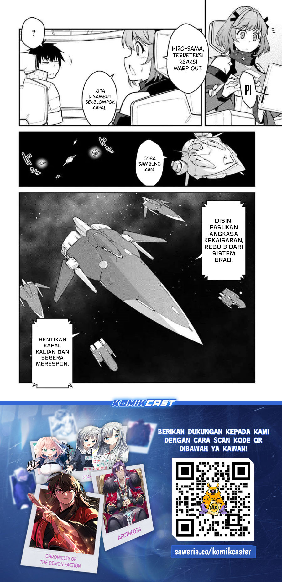 Mezametara Saikyou Soubi to Uchuusen-mochi datta no de Chapter 48.2 Gambar 20