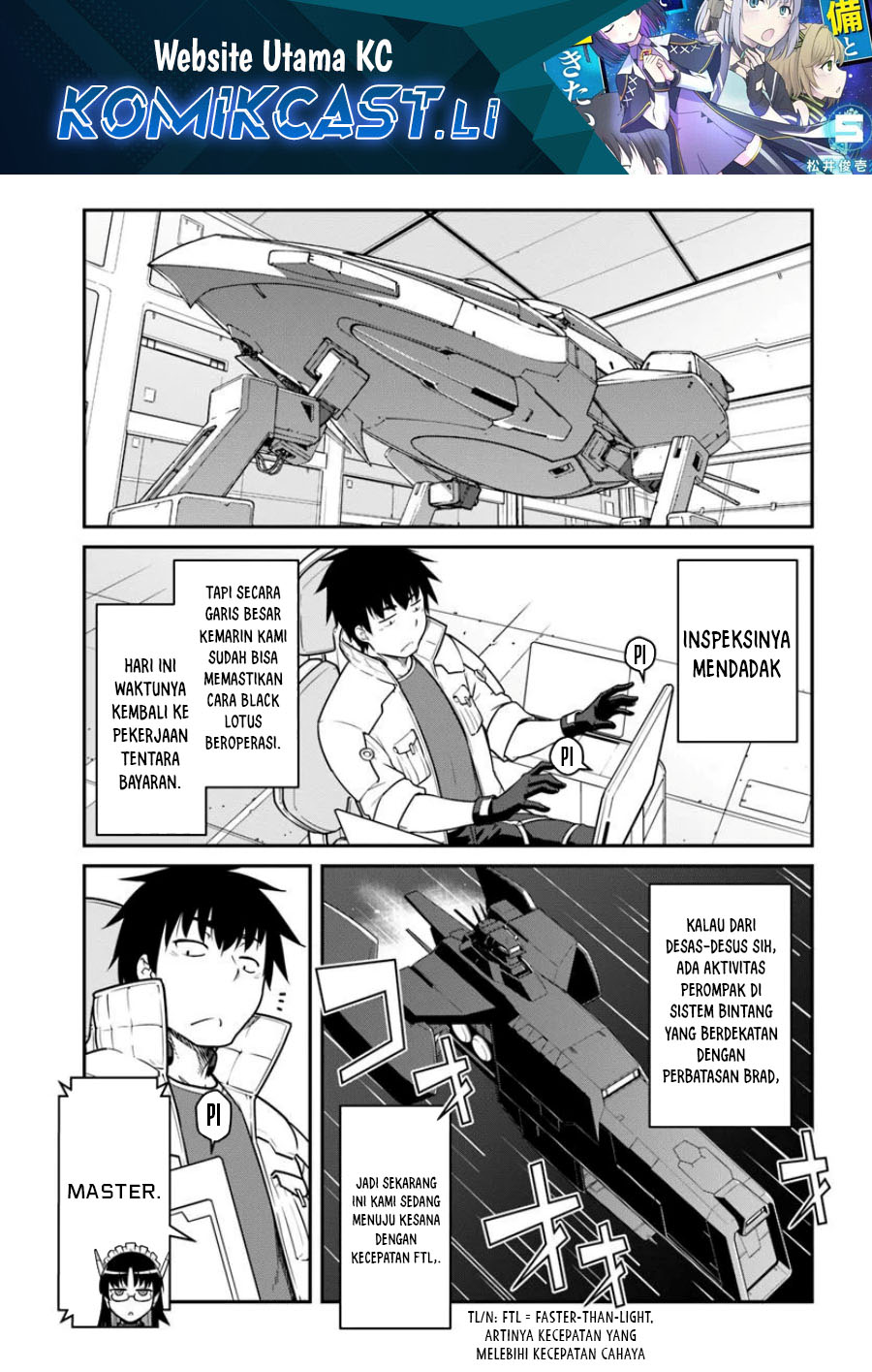 Manga Mezametara Saikyou Soubi to Uchuusen-mochi datta no de Chapter 49.2 gambar nomor 2