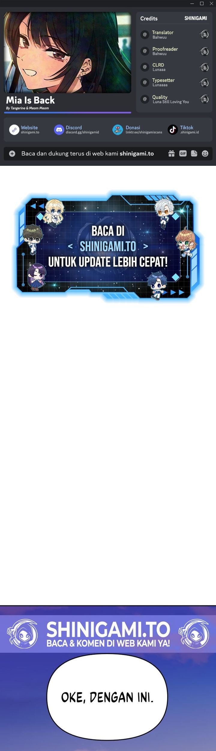 Komik Mia Has Returned Chapter 5 gambar nomor 1