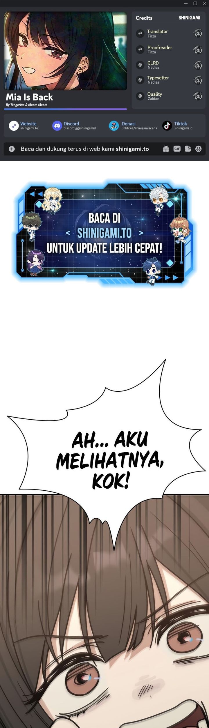 Komik Mia Has Returned Chapter 7 gambar nomor 1