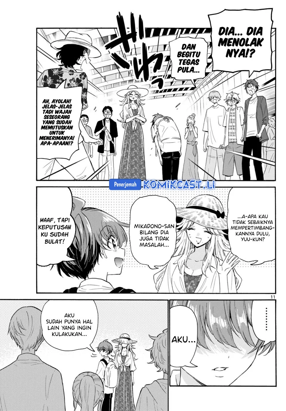 Mikadono Sanshimai wa Angai, Choroi Chapter 108 Gambar 11
